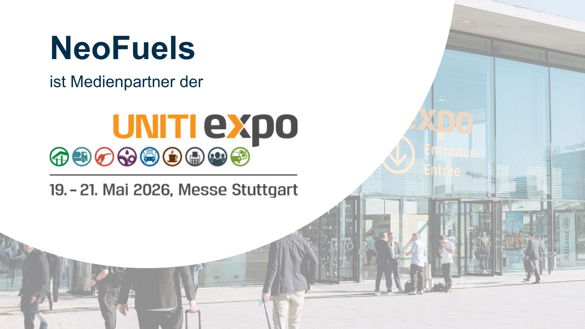 NeoFuels ist Medienpartner der UNITI expo